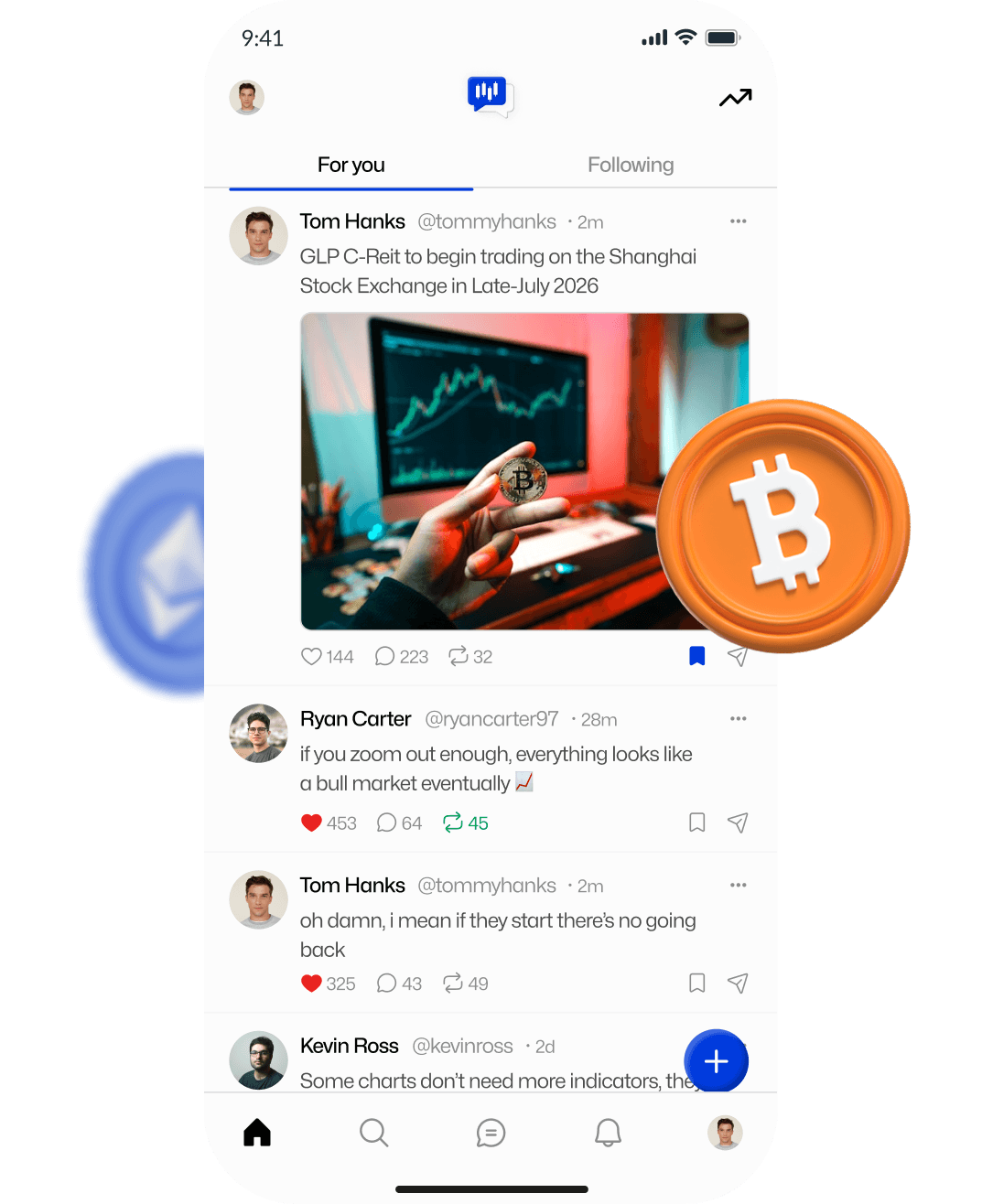 Trading App Mockup